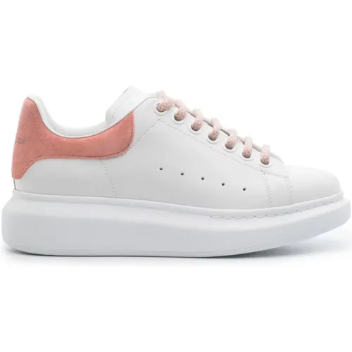 Oversize Weiße Sneakers mit Pinkem Absatz,Sneakers - alexander mcqueen - Modalova