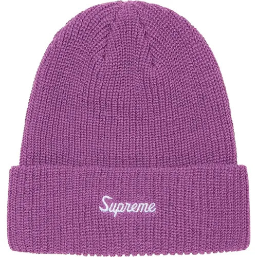 Limited Edition Loose Gauge Beanie Bright , unisex, Sizes: ONE SIZE - Supreme - Modalova