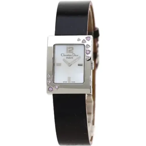 Pre-owned Stainless Steel watches , female, Sizes: ONE SIZE - Dior Vintage - Modalova