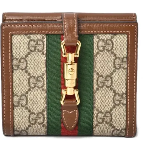 Pre-owned Canvas wallets , female, Sizes: ONE SIZE - Gucci Vintage - Modalova