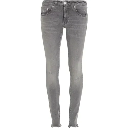 Sophie Skinny Jeans mit Niedrigem Bund , Damen, Größe: W27 - Tommy Hilfiger - Modalova