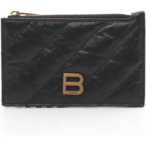 Pre-owned Leather wallets , female, Sizes: ONE SIZE - Balenciaga Vintage - Modalova