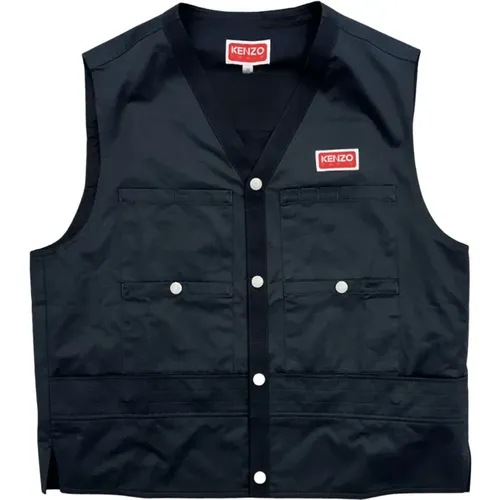 Multi-pocket Vest , male, Sizes: L, M, XL - Kenzo - Modalova