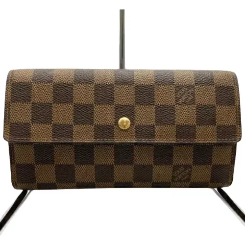 Pre-owned Canvas wallets , female, Sizes: ONE SIZE - Louis Vuitton Vintage - Modalova