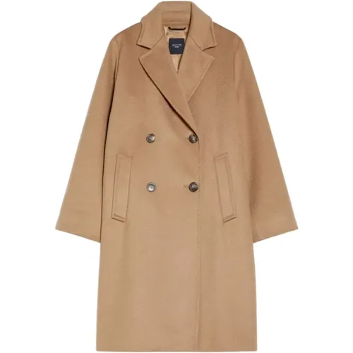 Camel Coats for Weekend Outings , female, Sizes: 3XS, 2XS, XS - Max Mara Weekend - Modalova