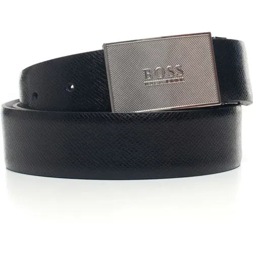 Reversible Leather Belt , male, Sizes: ONE SIZE - Boss - Modalova