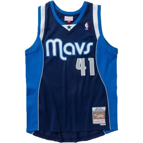 Dallas Mavericks Swingman Jersey , male, Sizes: XL, S, L - Mitchell & Ness - Modalova