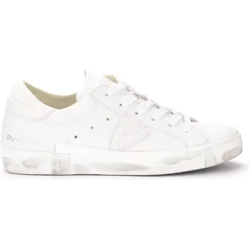 Leather Paris X Sneaker , female, Sizes: 3 UK, 6 UK, 5 UK, 4 UK, 7 UK - Philippe Model - Modalova