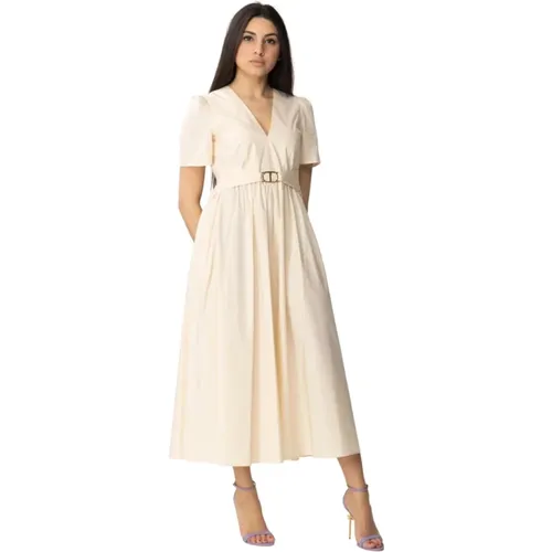 Classic Dress , female, Sizes: S, XS, 2XS - Twinset - Modalova