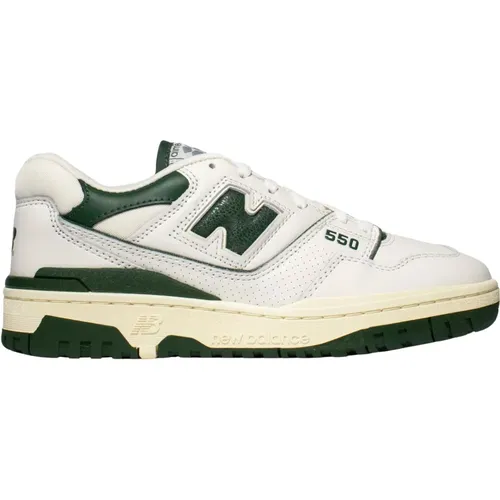 Limitierte Auflage Weiß Grün 550 Aime Leon Dore , Herren, Größe: 37 1/2 EU - New Balance - Modalova