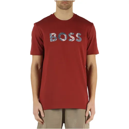 Boss, Tops Red, Herren, Größe: XL - Boss - Modalova