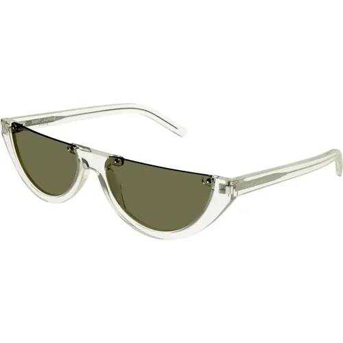 Havana Grün Sonnenbrille SL 563 - Saint Laurent - Modalova