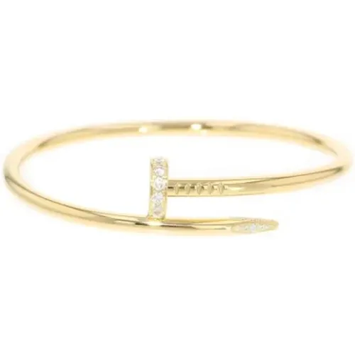 Pre-owned Gold bracelets , female, Sizes: ONE SIZE - Cartier Vintage - Modalova