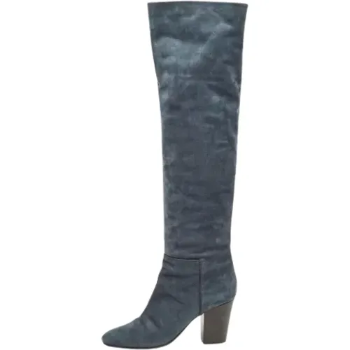Pre-owned Leather boots , female, Sizes: 8 UK - Giuseppe Zanotti Pre-owned - Modalova