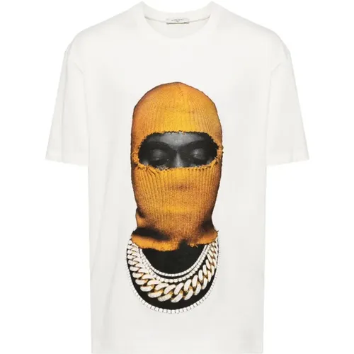 Mask20 Print Baumwoll T-shirt , Herren, Größe: 2XL - IH NOM UH NIT - Modalova