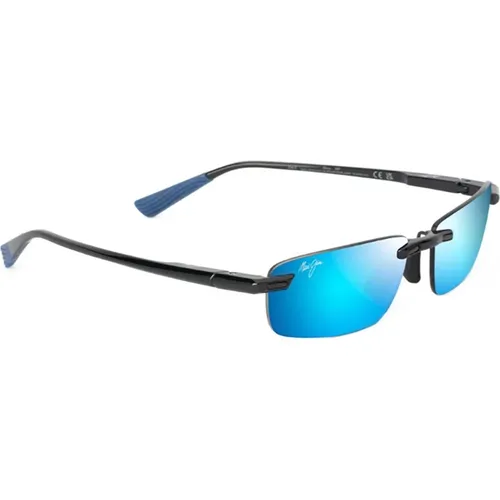 Blaue Sonnenbrille für Frauen - Maui Jim - Modalova