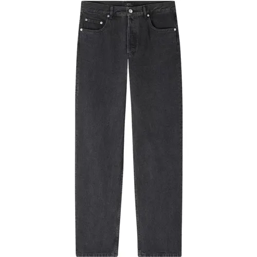 Stonewashed Extra-Wide Leg Jeans , male, Sizes: W32, W36 - A.p.c. - Modalova