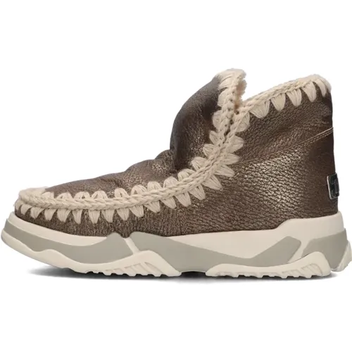 Eskimo Trainer Wildleder Stiefel Camel , Damen, Größe: 36 EU - Mou - Modalova