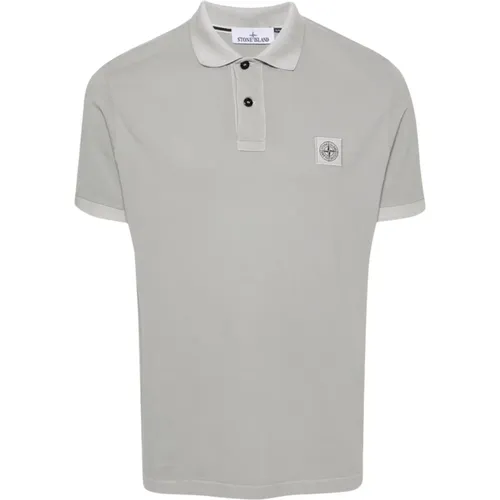 Slim Fit Polo T-shirts and Polos , male, Sizes: 2XL, L, M - Stone Island - Modalova