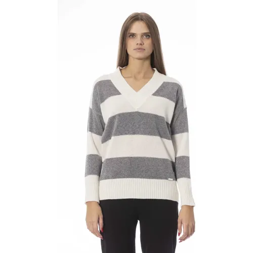 Trendy Knit Top Volterra Style , female, Sizes: M - Baldinini - Modalova