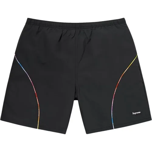 Gradient Piping Water Shorts , Herren, Größe: L - Supreme - Modalova