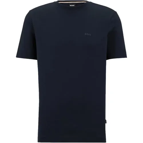 Effortless Elegance Short Sleeve T-Shirt , male, Sizes: XL, M, L, 2XL, 6XL, S - Boss - Modalova