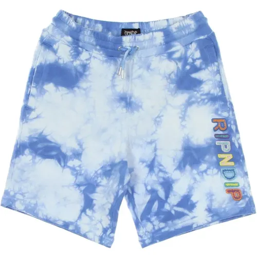 Lightning Sweatshorts , male, Sizes: XS, XL - Ripndip - Modalova