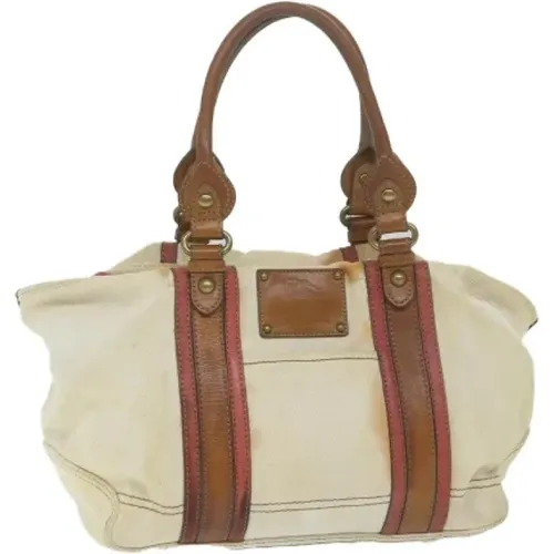 Pre-owned Cotton handbags , female, Sizes: ONE SIZE - Burberry Vintage - Modalova