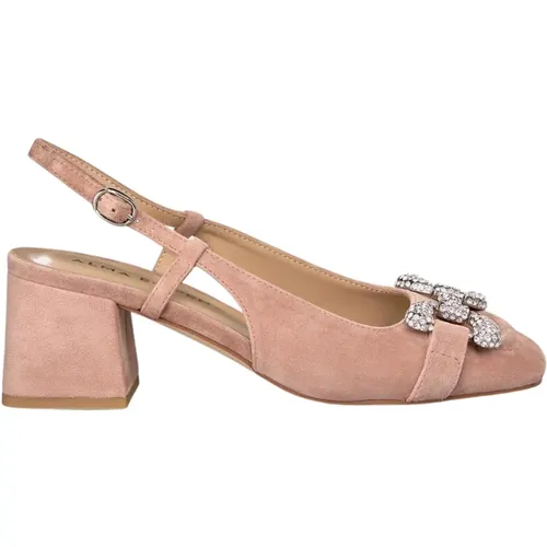 Square Heel Buckle Shoes , female, Sizes: 6 UK, 5 UK, 4 UK, 8 UK, 7 UK, 3 UK - Alma en Pena - Modalova