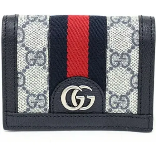 Pre-owned Stoff portemonnaies - Gucci Vintage - Modalova