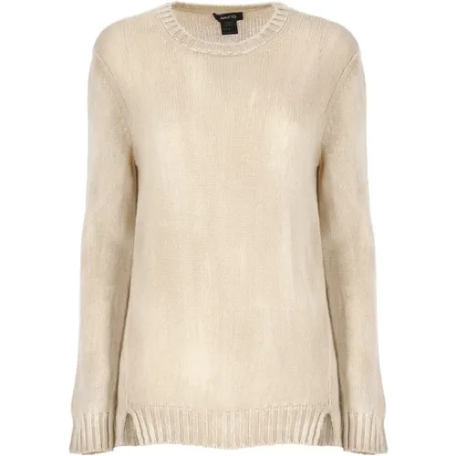 Cashmere Crew Neck Sweater , Damen, Größe: S - Avant Toi - Modalova