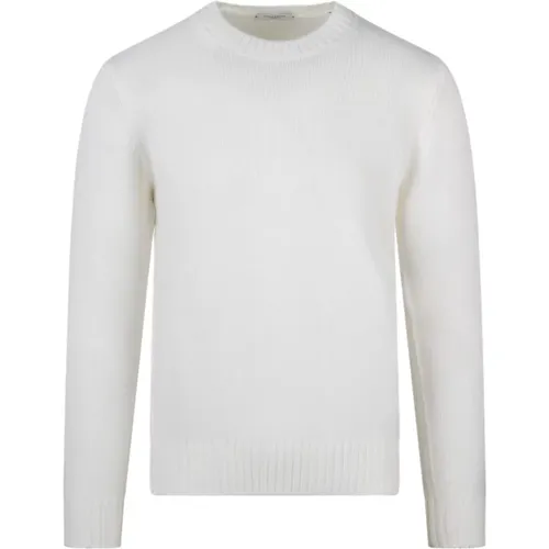Stylischer Crewneck Sweater , Herren, Größe: L - Paolo Pecora - Modalova