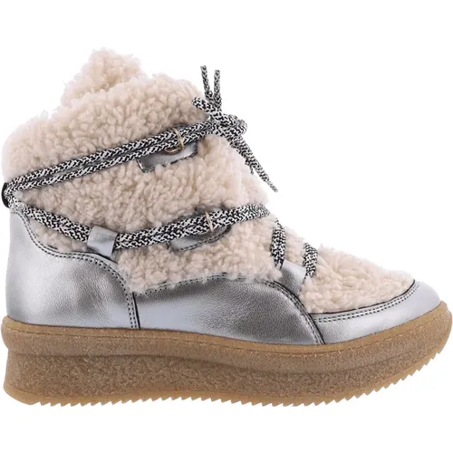 Metallic Winter Boots , female, Sizes: 4 UK, 5 UK, 7 UK - Toral - Modalova