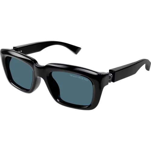 Green Sunglasses Am0431S , male, Sizes: 54 MM - alexander mcqueen - Modalova