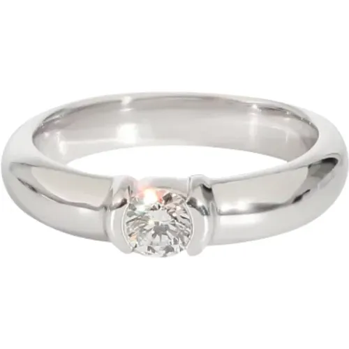 Pre-owned Platinum rings , female, Sizes: ONE SIZE - Tiffany & Co. Pre-owned - Modalova