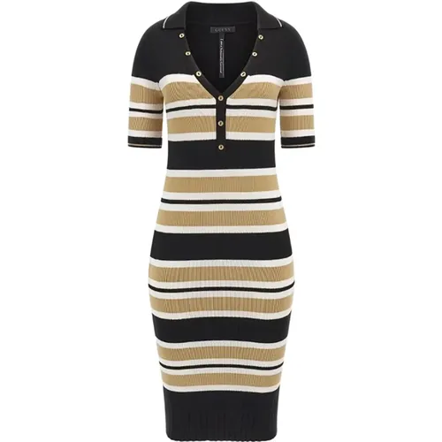 Striped Dress , female, Sizes: XS - Guess - Modalova