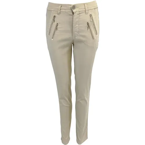 Slim-Fit Pants , female, Sizes: XS, 2XL - 2-Biz - Modalova