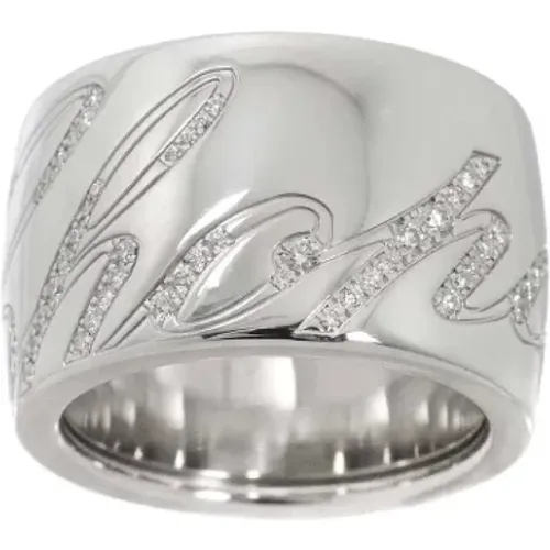 Pre-owned White Gold rings , female, Sizes: ONE SIZE - Chopard Pre-owned - Modalova