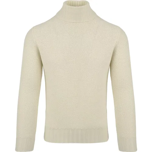 Dv3Ml Wm7Q 020 White Turtleneck , male, Sizes: XL, 2XL - Filippo De Laurentiis - Modalova