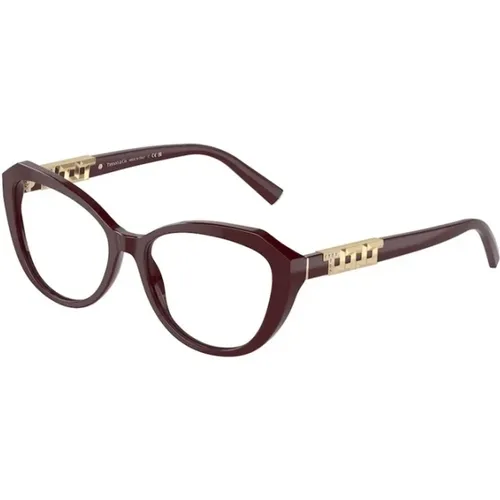 Violet Frame Glasses , unisex, Sizes: 52 MM - Tiffany - Modalova