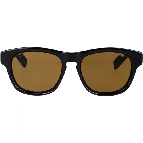 Vintage Sporty Sunglasses with Cut-Out G Detail , male, Sizes: 53 MM - Gucci - Modalova