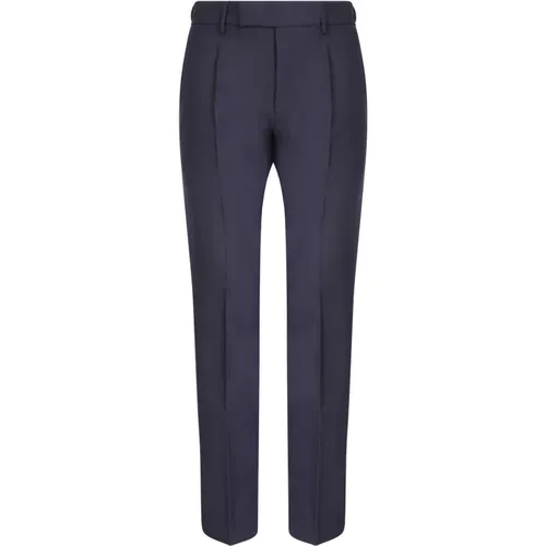 Tailored Trousers by . The hallmarks of this brand hae always been a formal style, a tailored cut and top quality fabrics , male, Sizes: M - PT Torino - Modalova