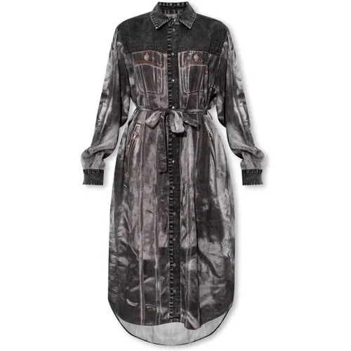 ‘D-Anish-A’ Kleid mit Kragen , Damen, Größe: M - Diesel - Modalova