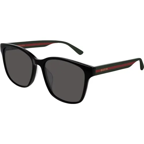 Black Sunglasses Ss24 Women's Accessories , female, Sizes: 56 MM - Gucci - Modalova