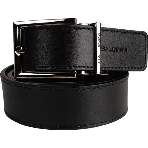 Reversible Leather Belt - , Herren, Größe: 90 CM - Baldinini - Modalova