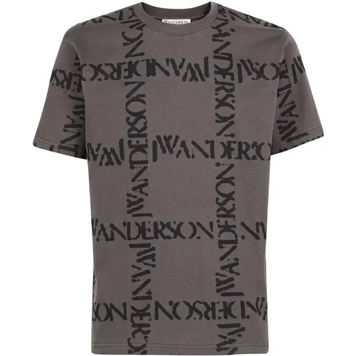 Baumwoll T-Shirt Jt0062 Pg0079 , Herren, Größe: XS - JW Anderson - Modalova