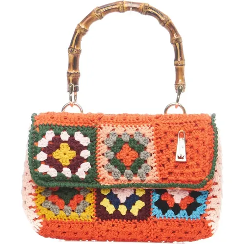 Stylish Single Handle Handbag , female, Sizes: ONE SIZE - La Milanesa - Modalova