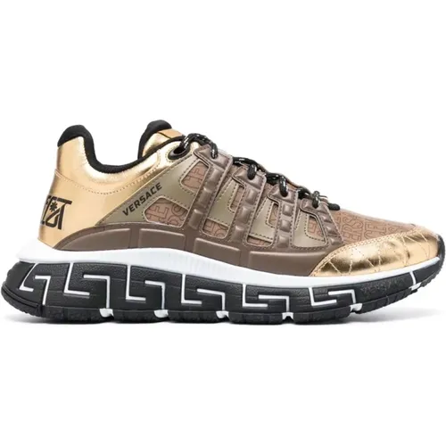 Sneakers , male, Sizes: 5 1/2 UK - Versace - Modalova