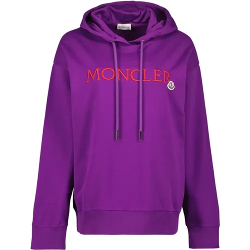 Doppel-Logo Hoodie Moncler - Moncler - Modalova