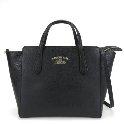 Pre-owned Leather totes , female, Sizes: ONE SIZE - Gucci Vintage - Modalova